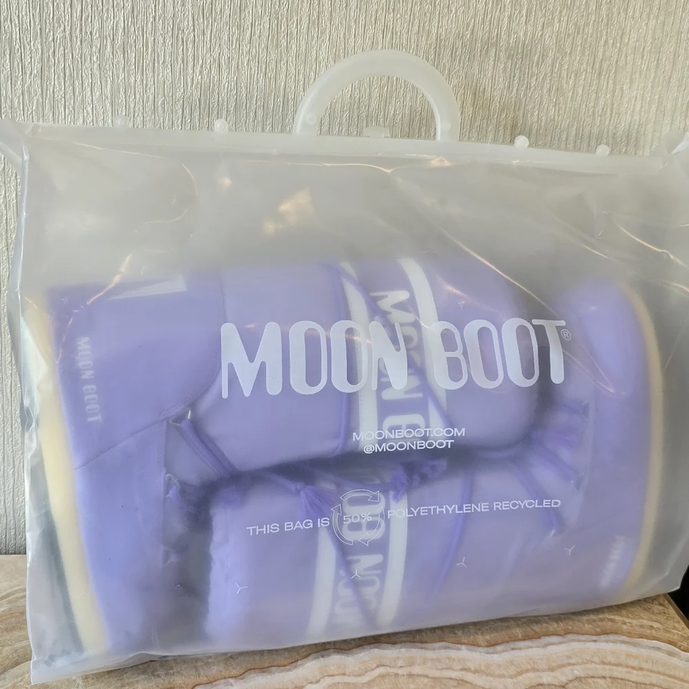 Moon Boots Icon Snow Boot Lilac - Purple Moon Boot - Picture 3 of 12